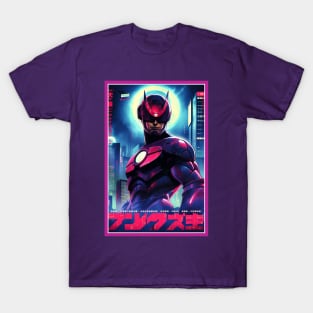 Retro Anime Comic Hero | Anime Origin | Vintage Anime Art T-Shirt